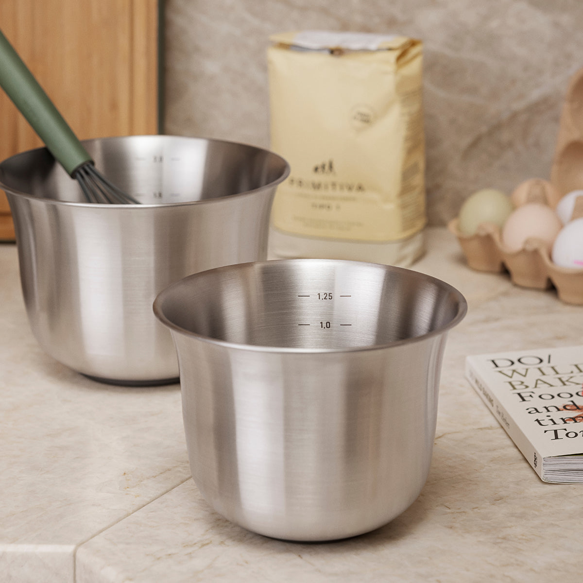 Eva Solo Green Tools Mixing Bowls Stainless Steel (set of 3)