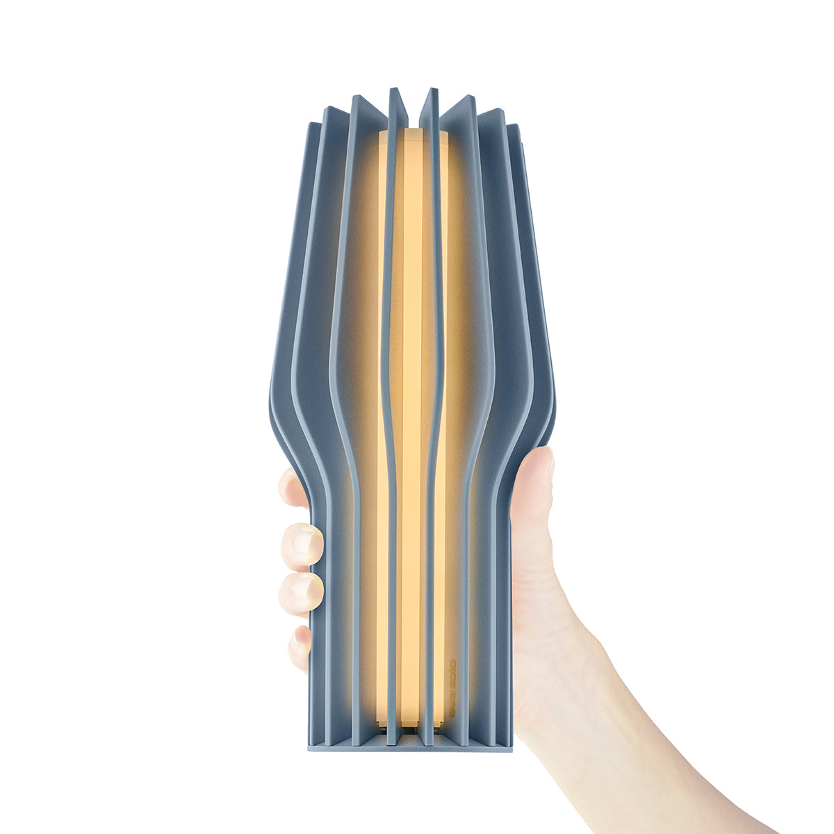 Eva Solo Radiant Rechargeable Table Lamp (25cm) Dusty Blue