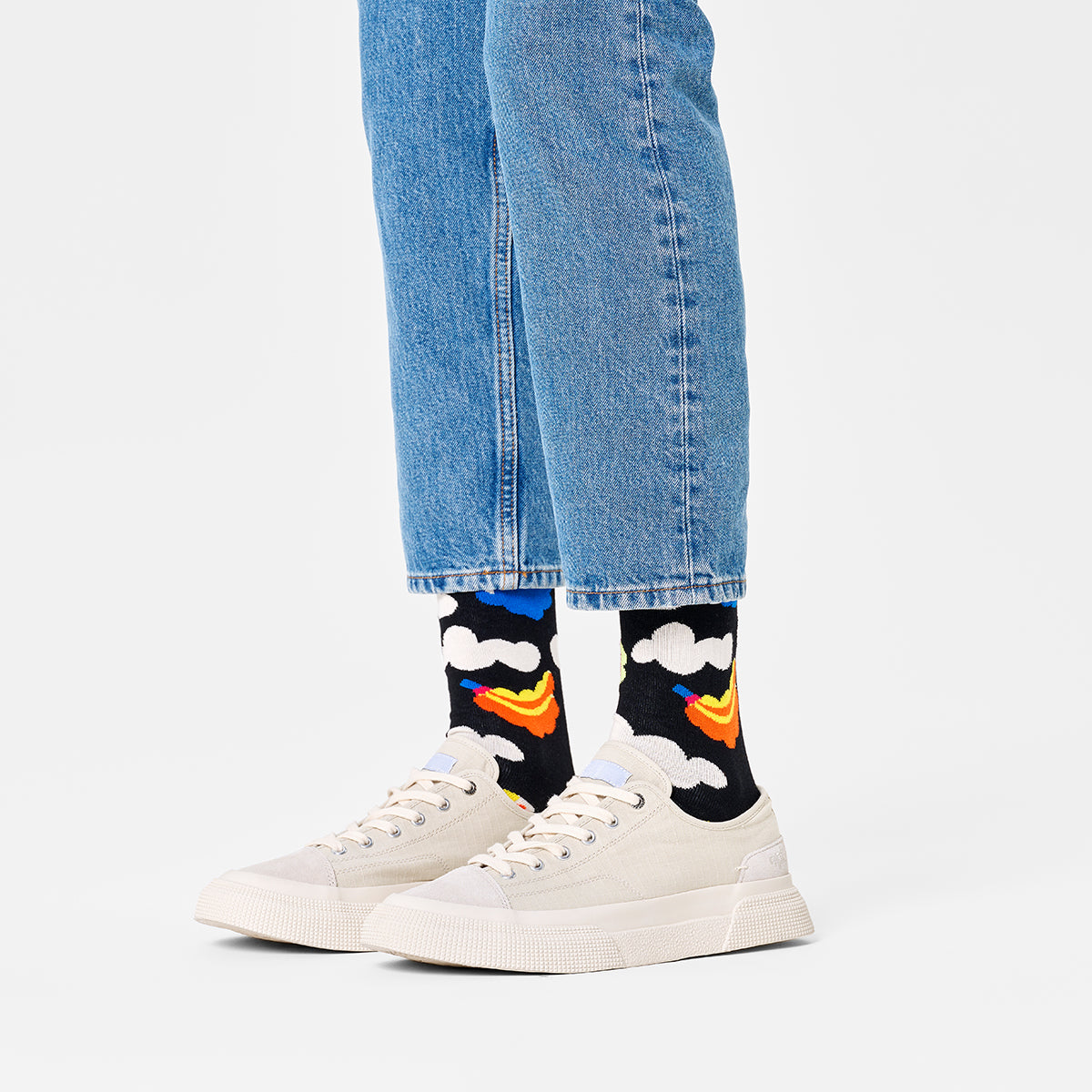 Happy Socks Cloudy Fruit Sock (9000)