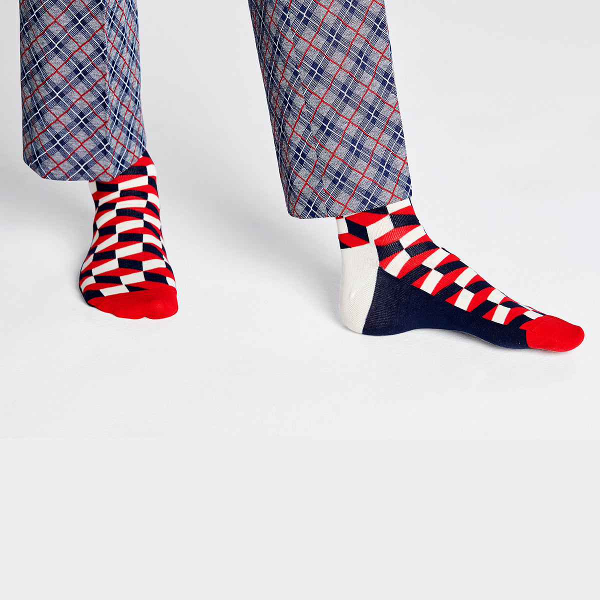 Happy Socks Filled Optic Sock (068)