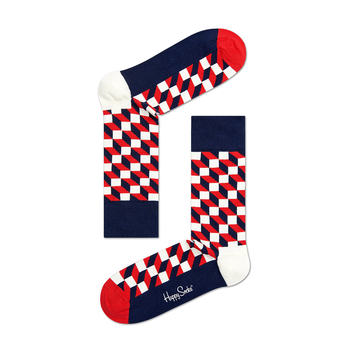 Happy Socks Filled Optic Sock (068)