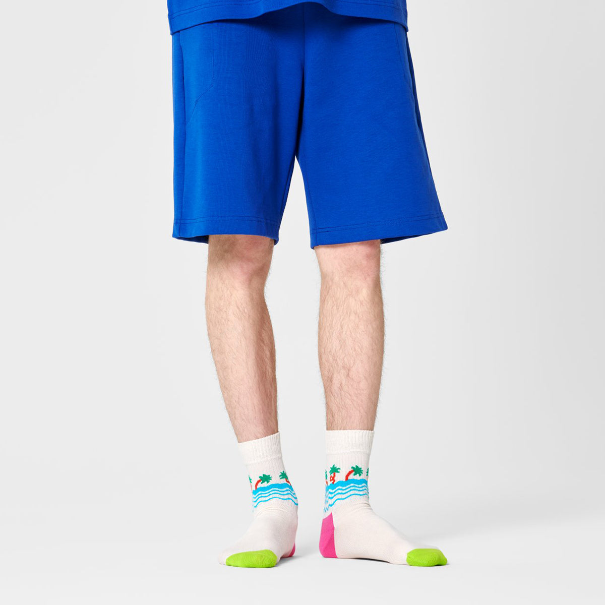 Happy Socks Palm Beach 1/2 Crew Sock (1700)