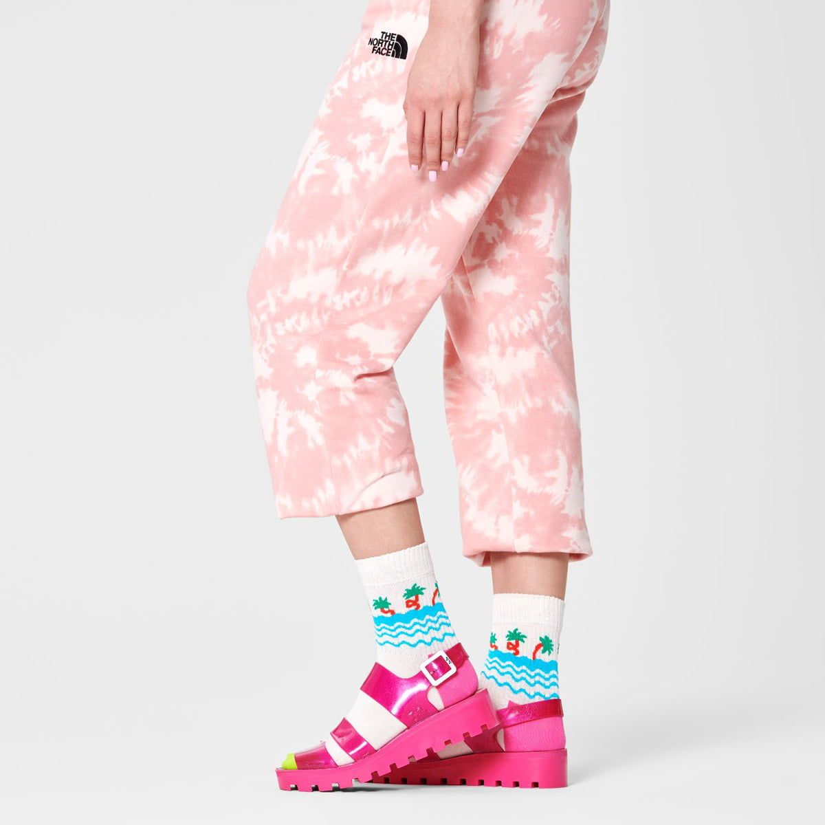 Happy Socks Palm Beach 1/2 Crew Sock (1700)