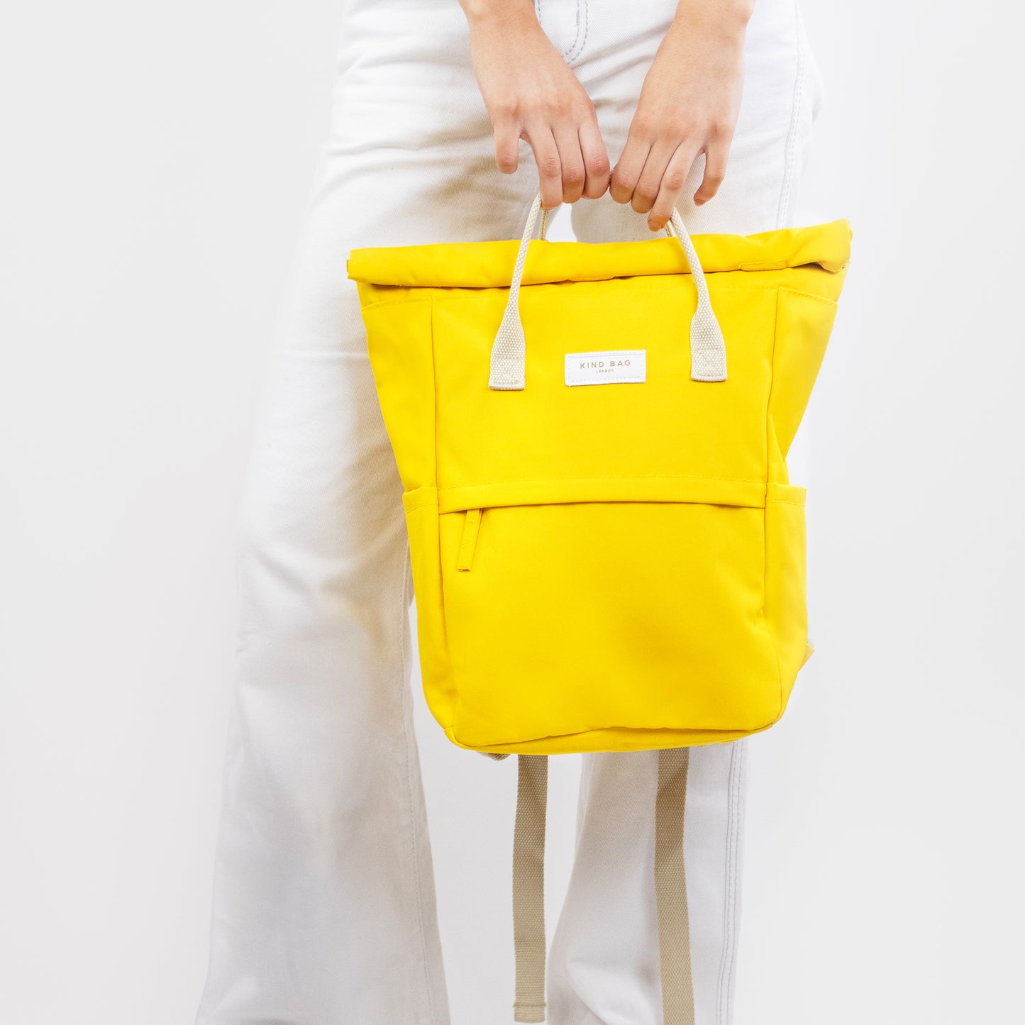 Kind Bag Backpack Medium Tuscan Yellow Sun
