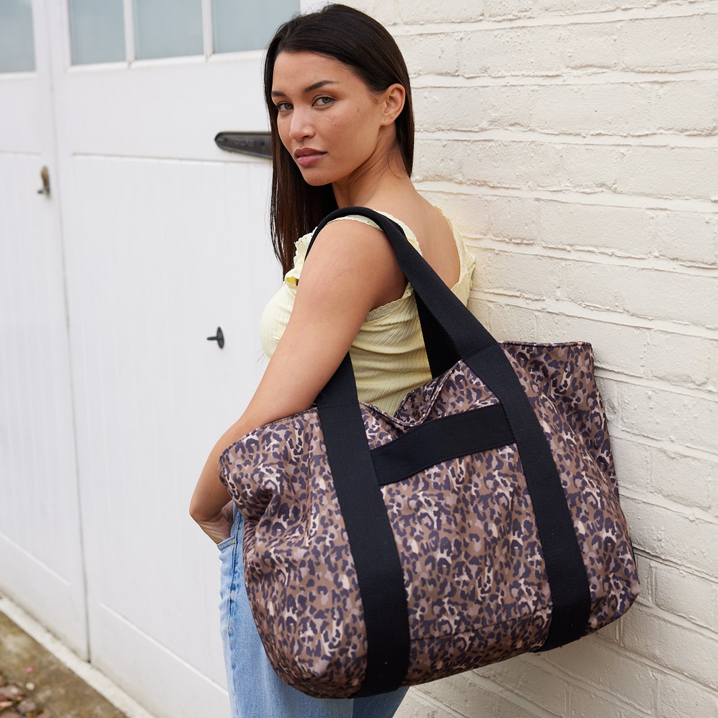 Kind Bag Carryall Tote Leopard