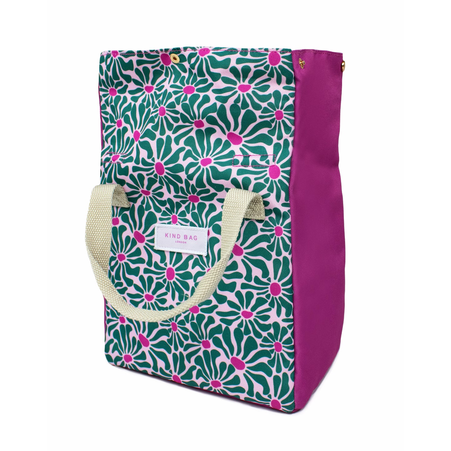 Kind Bag Lunch Bag Abstract Flowers