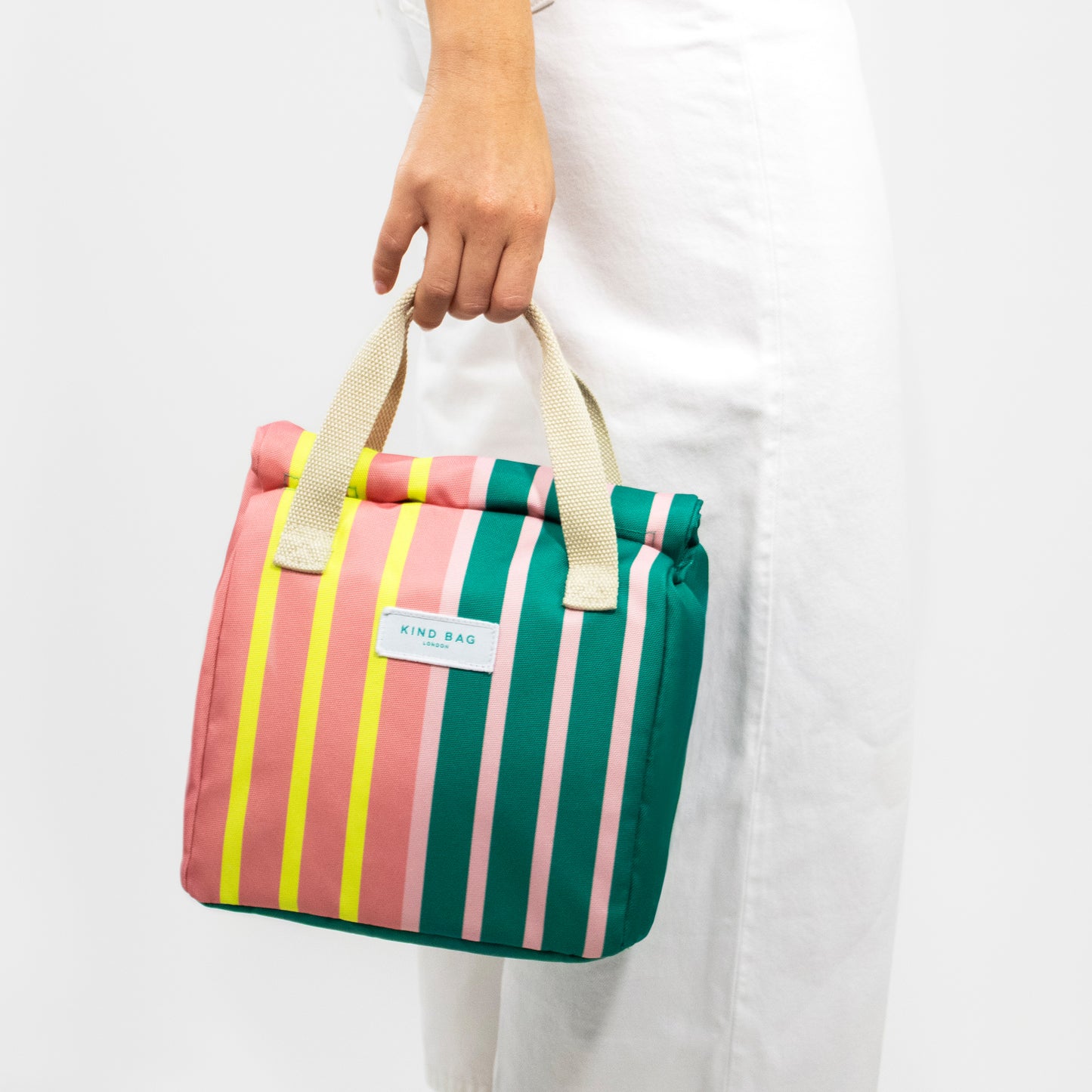 Kind Bag Lunch Bag Bi-colour Stripe