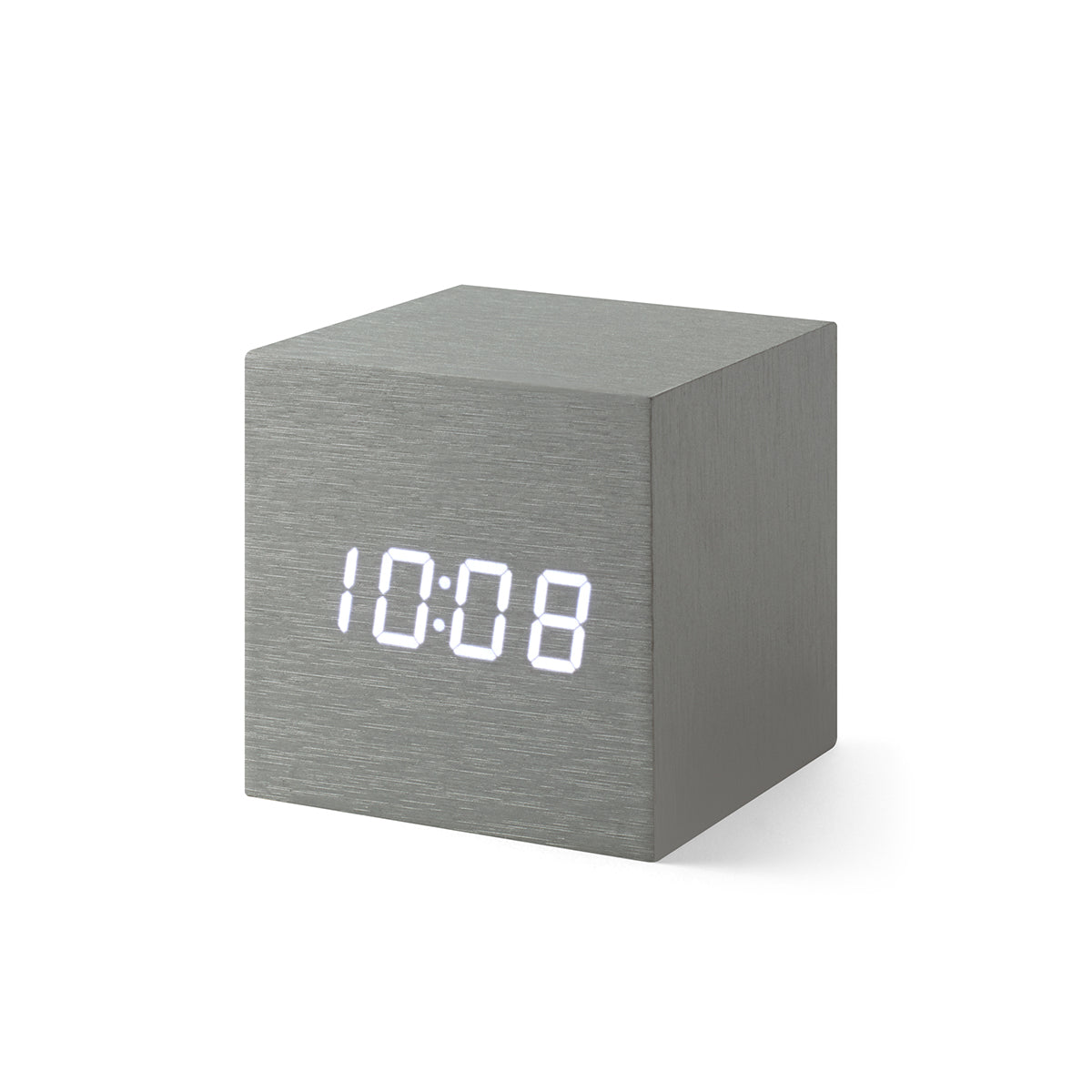 MoMA MoMA Cube Clock Alume