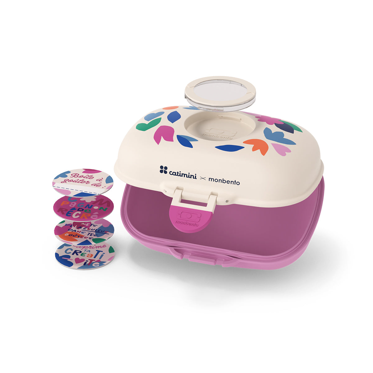 Monbento MB Gram Catimini Cream Cut Paper Snack Box Snack Box