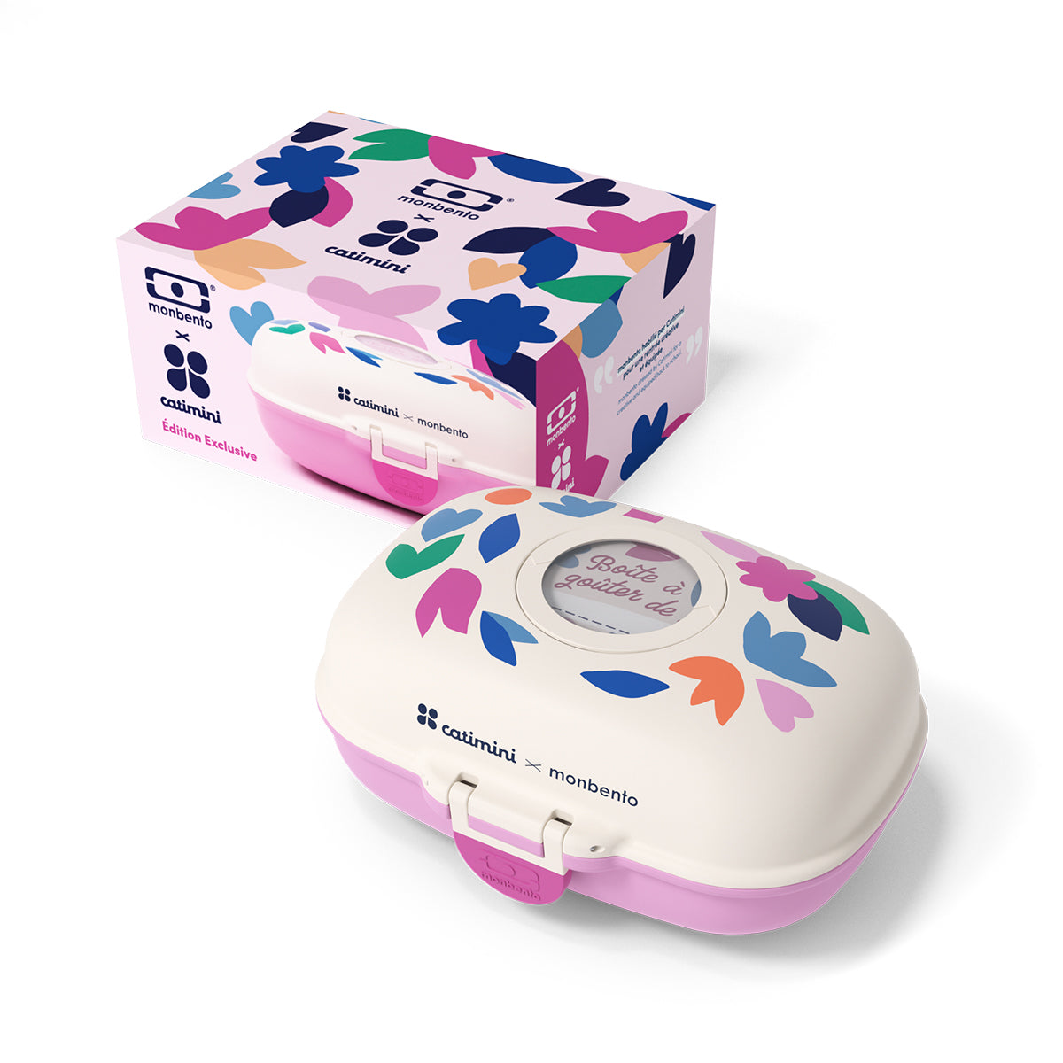 Monbento MB Gram Catimini Cream Cut Paper Snack Box Snack Box