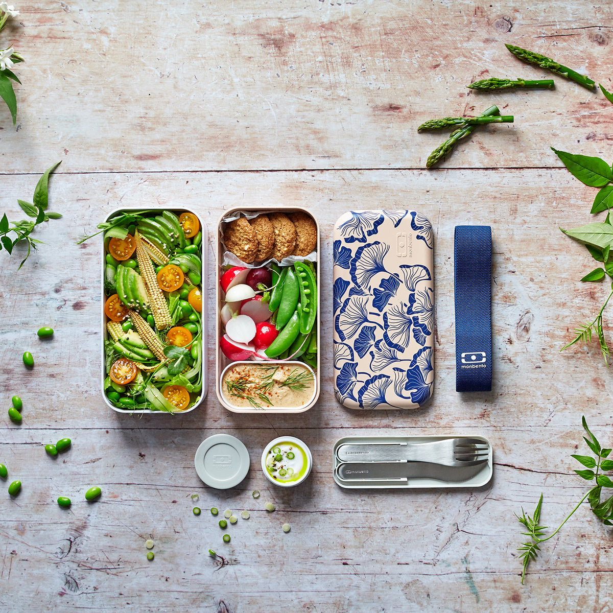 Monbento MB Original Graphic v1 Ginkgo Lunch Box Lunch Box