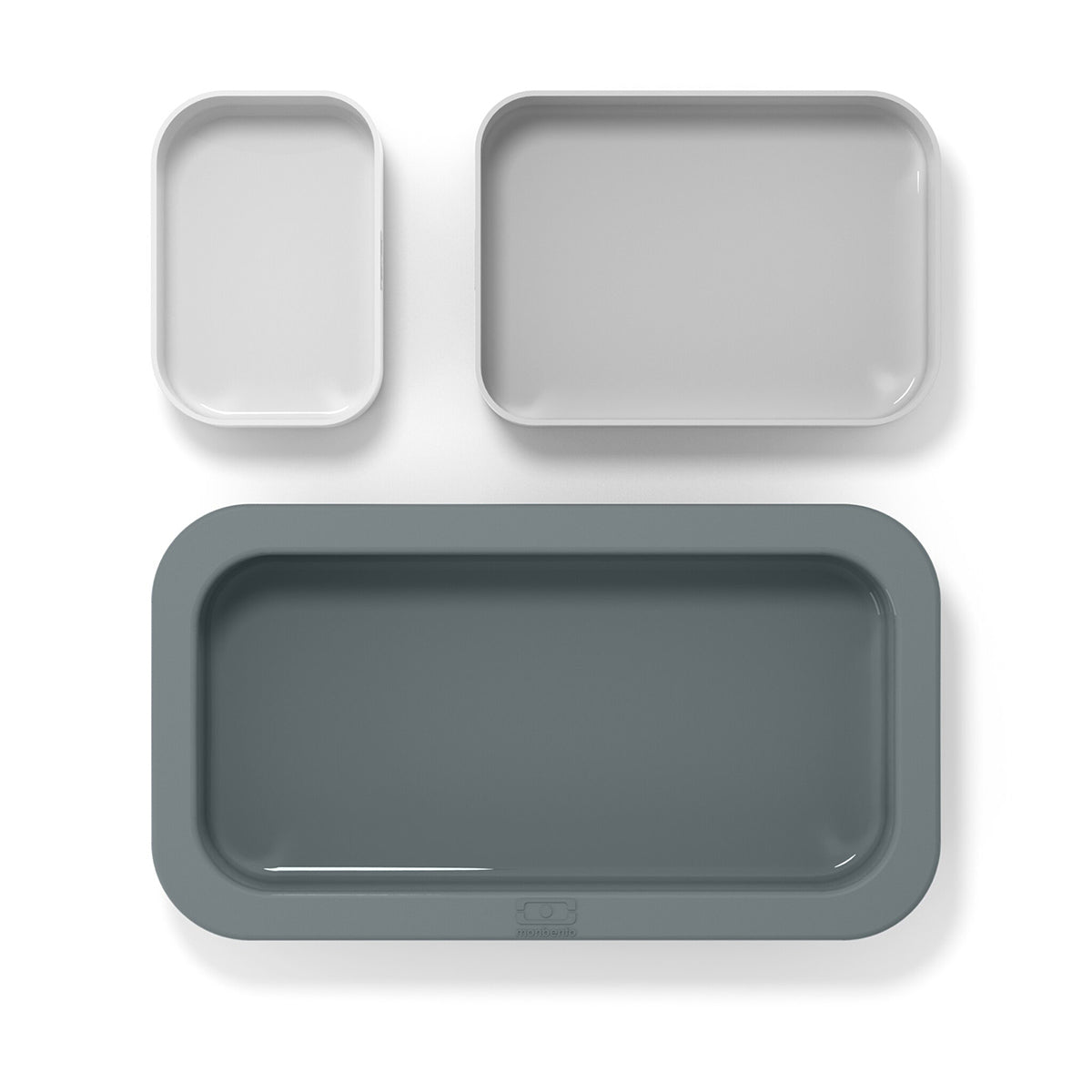 Monbento MB Silicase Grey Pack of 3 silicone moulds Pack of 3 silicone moulds