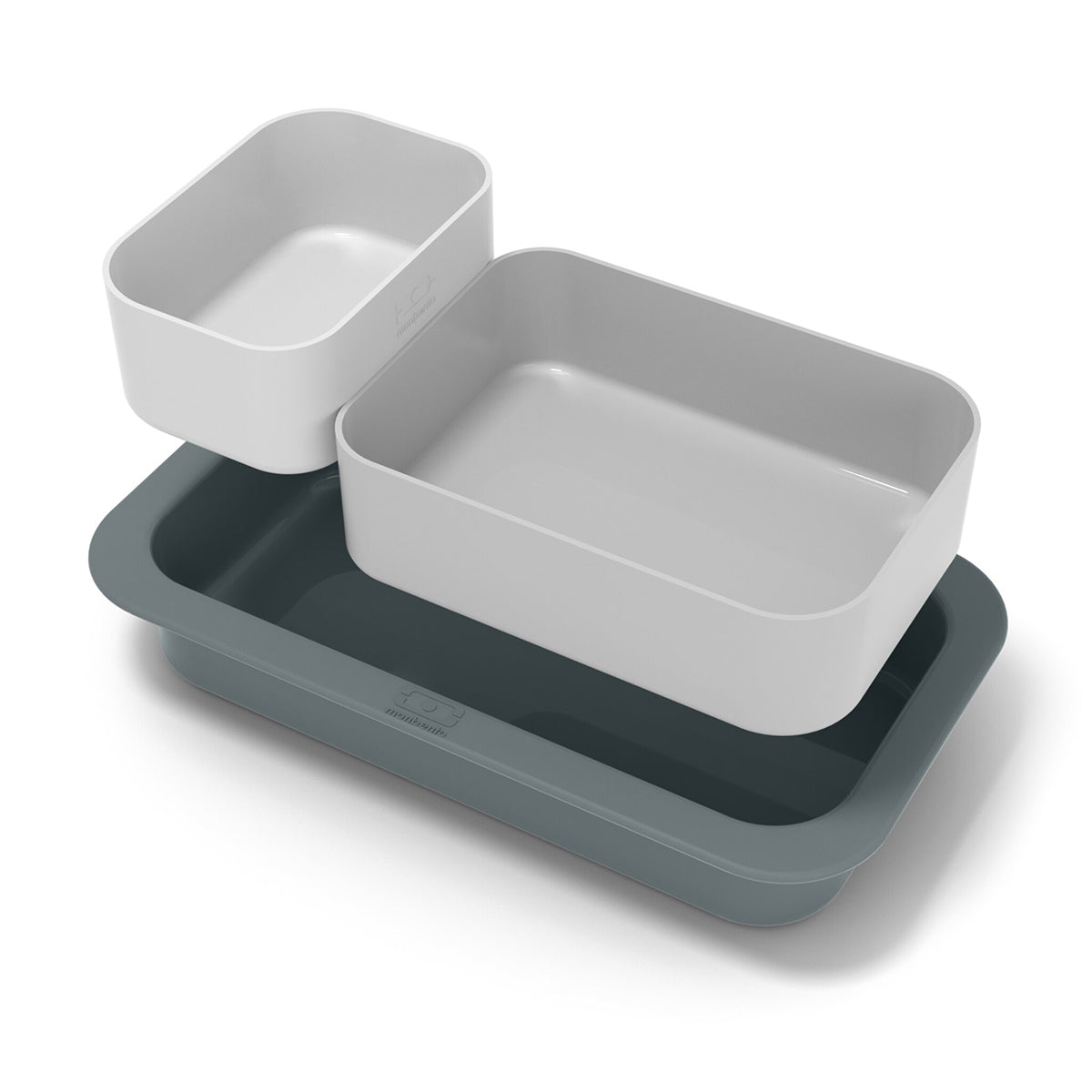 Monbento MB Silicase Grey Pack of 3 silicone moulds Pack of 3 silicone moulds