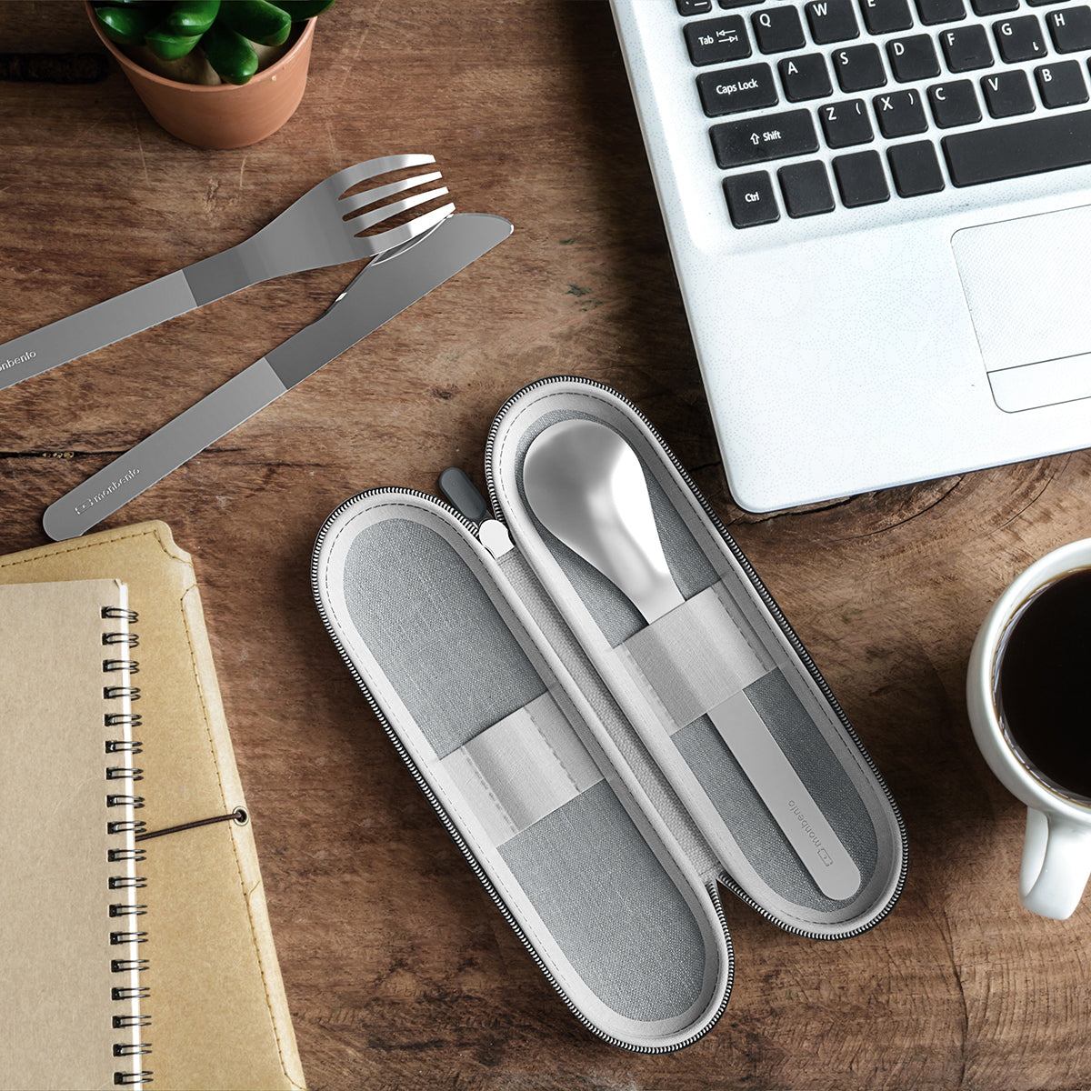 Monbento MB Slim Nest Trio Knife Set Cutlery Set Cutlery Set