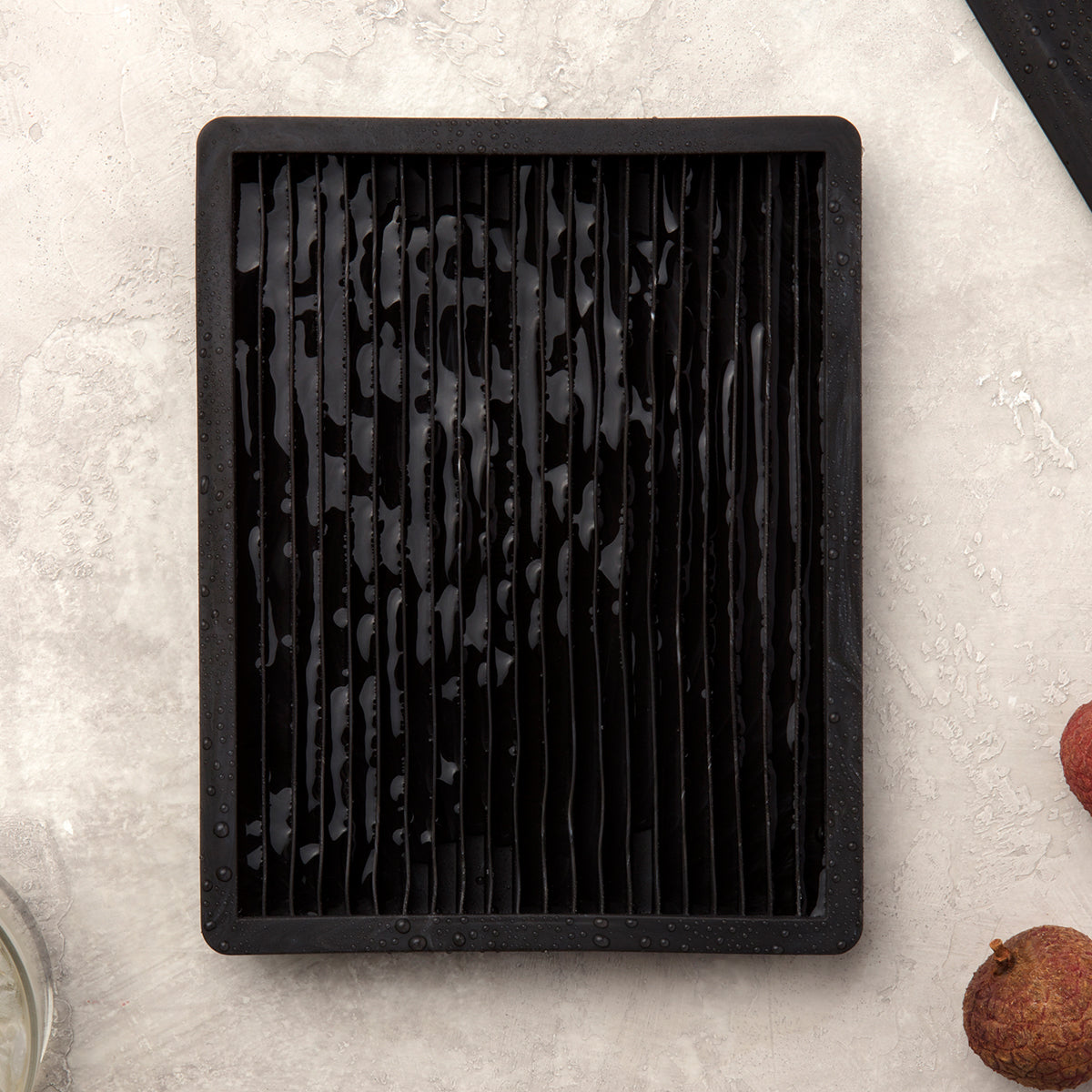 W&P Ice Tray Crushed Charcoal