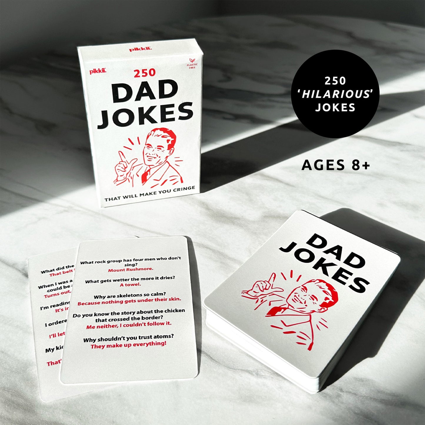 Pikkii Cards Dad Jokes