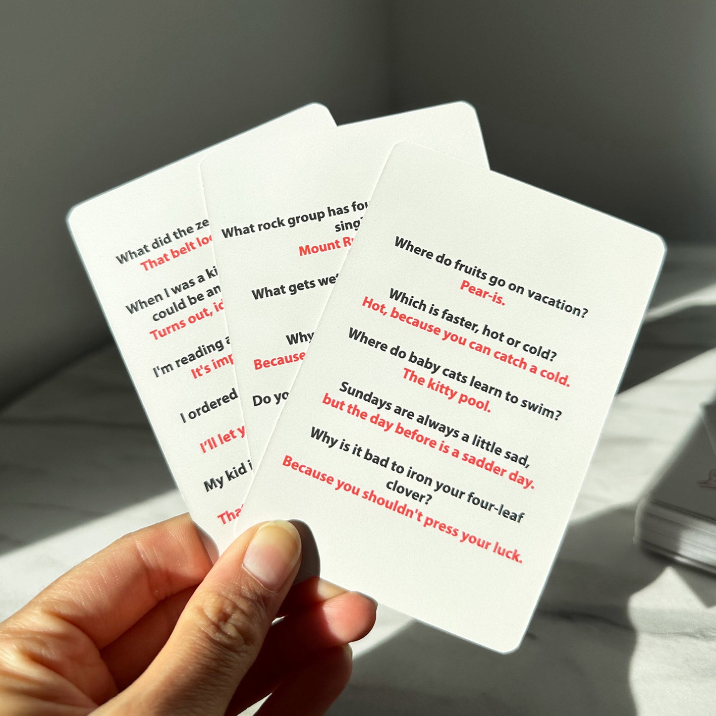 Pikkii Cards Dad Jokes