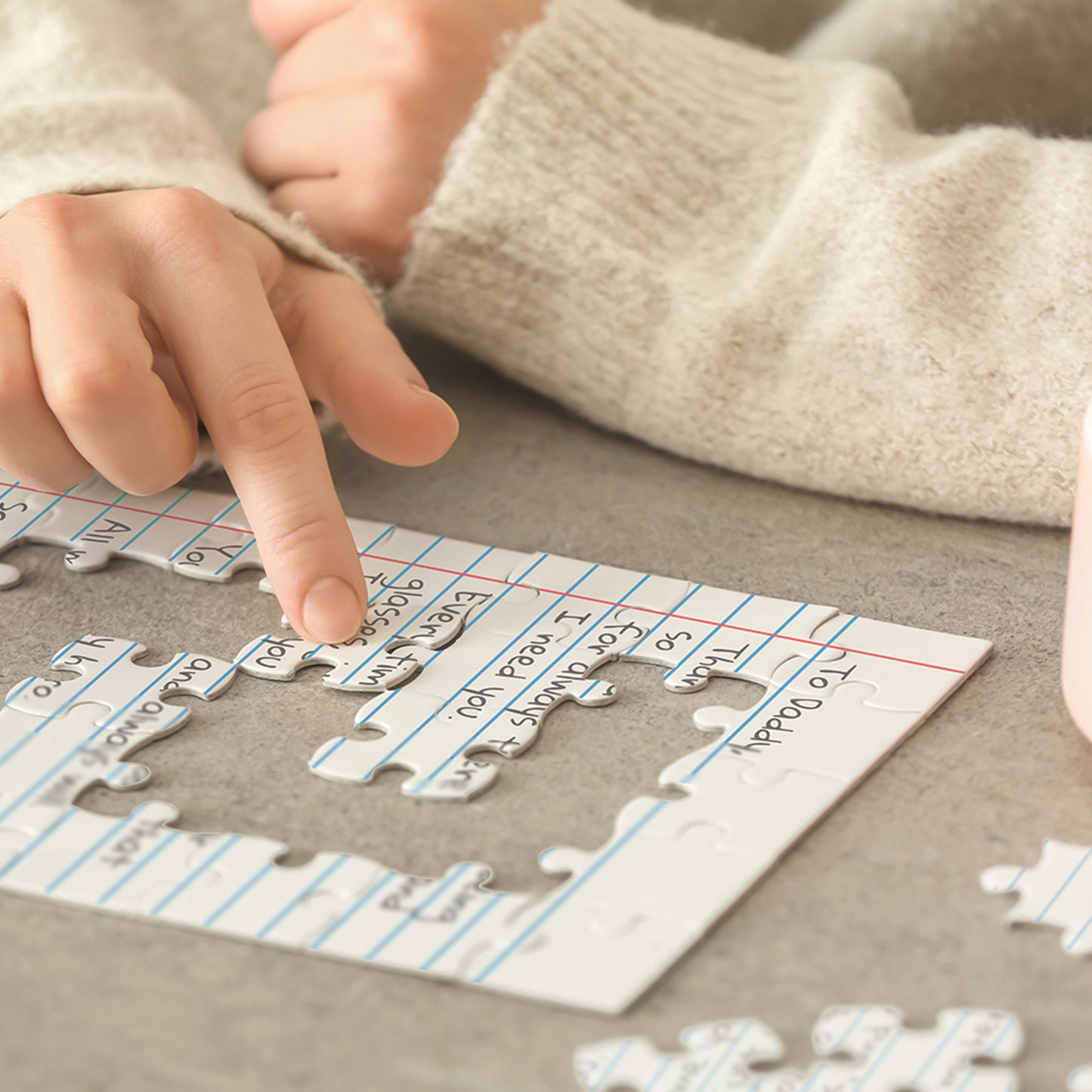 Pikkii Jigsaw Puzzle Kit Letter