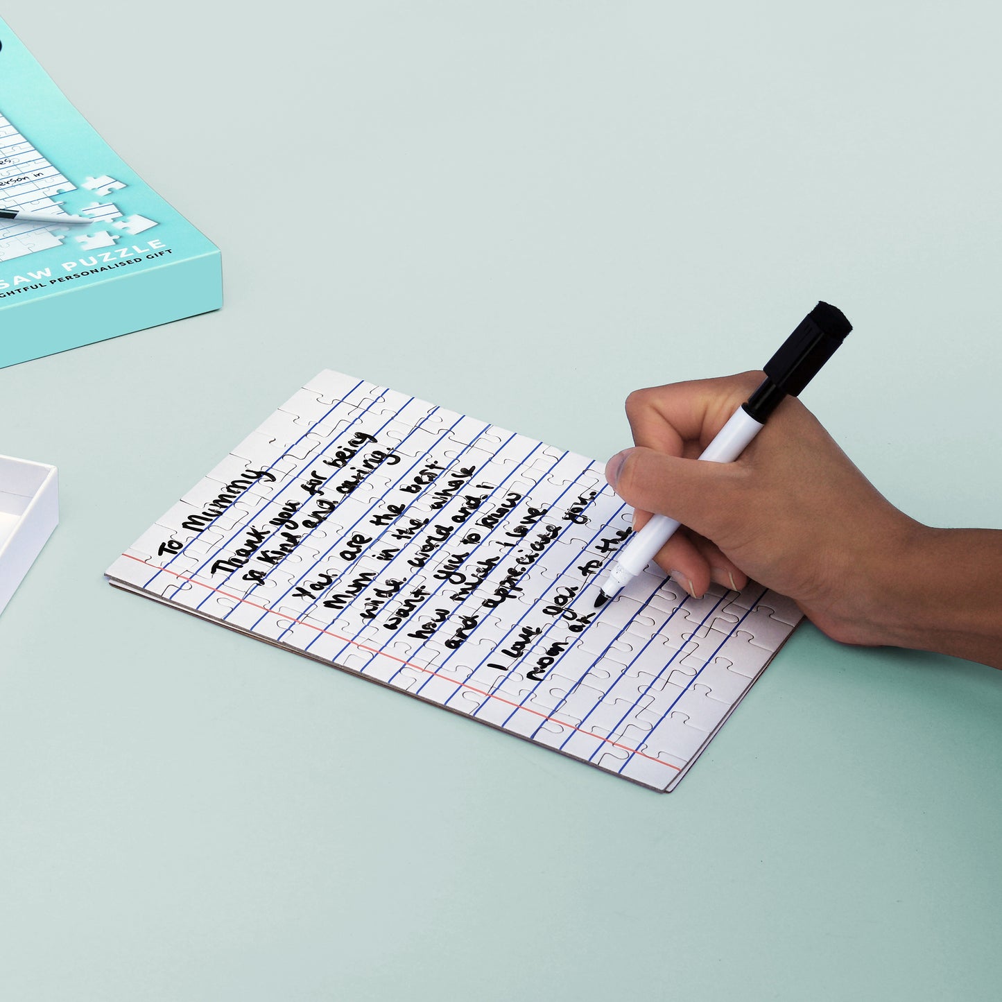 Pikkii Jigsaw Puzzle Kit Letter
