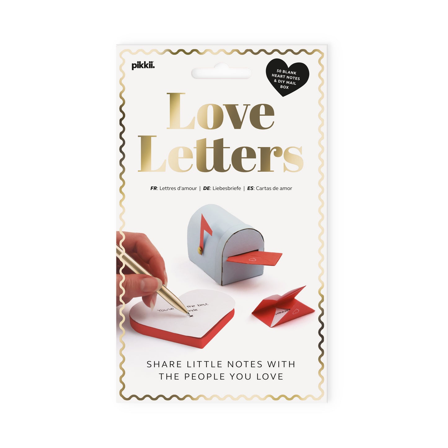 Pikkii Love Letters with Mailbox