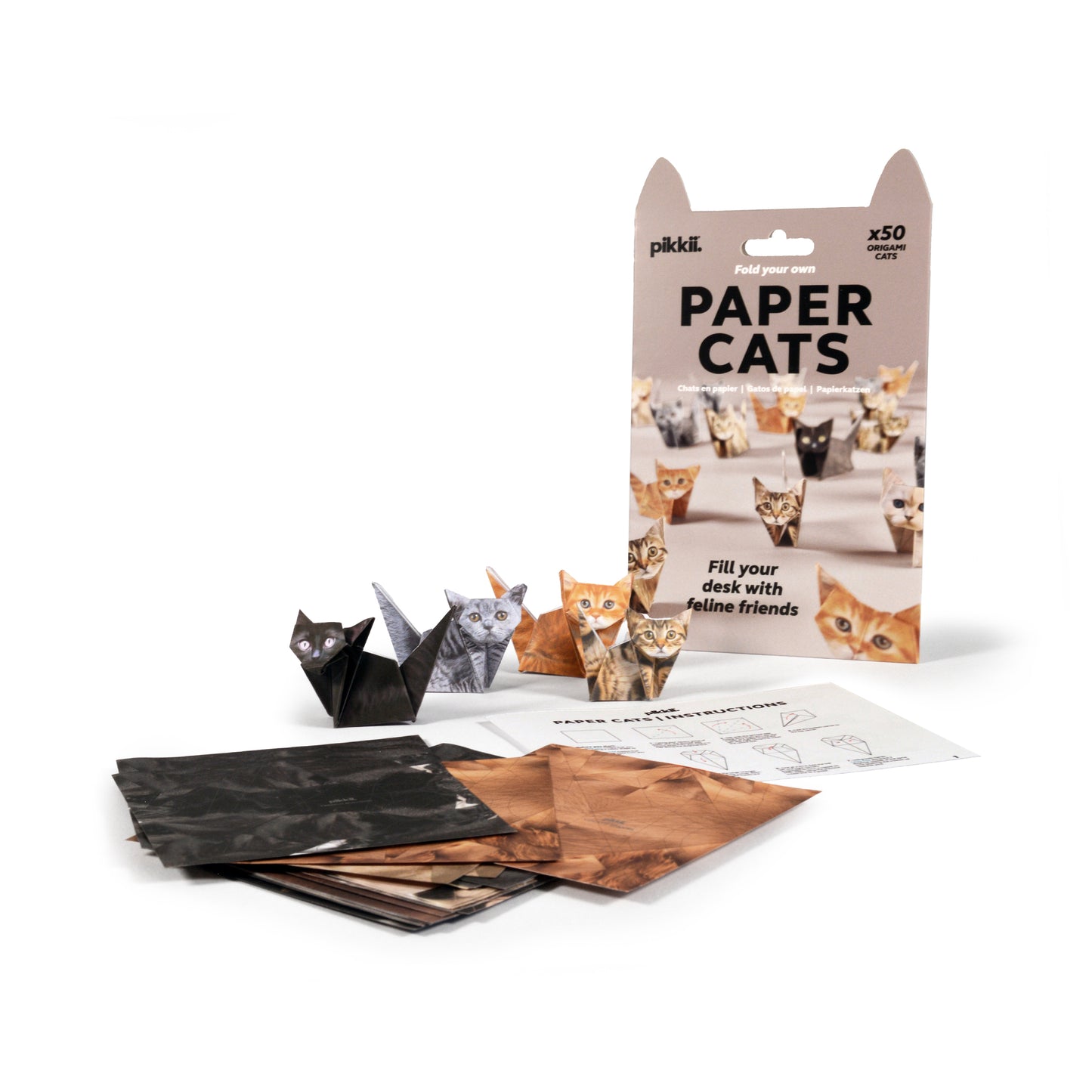 Pikkii Paper Cats