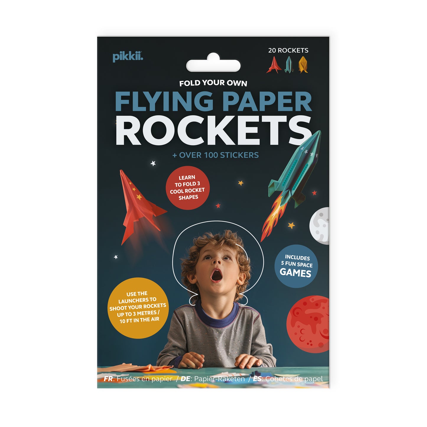 Pikkii Paper Flying Rockets