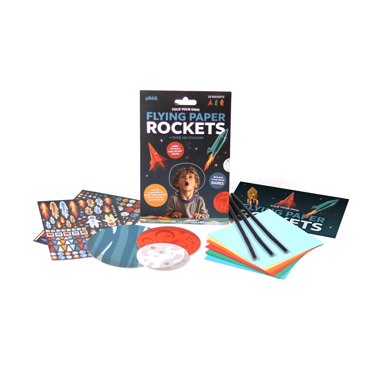 Pikkii Paper Flying Rockets
