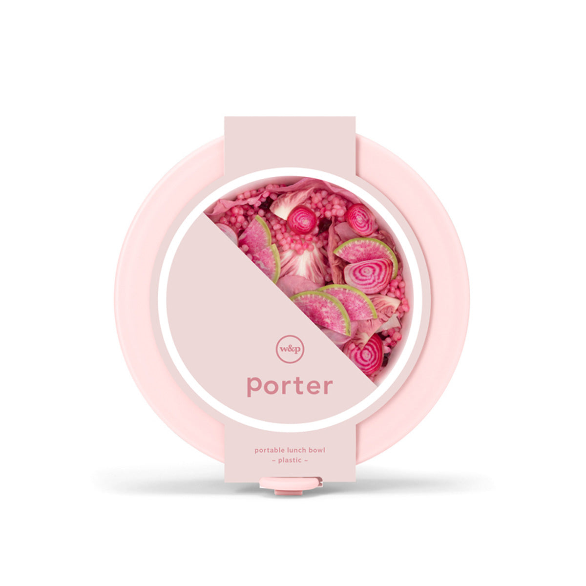 W&P Lunch Bowl Plastic Blush