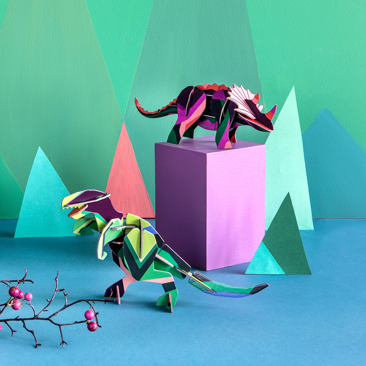 Studio Roof Creative Play Dinos (B6) Triceratops