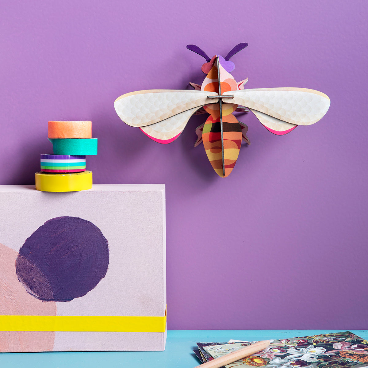Studio Roof Wall Art Butterflies (B7) Honey Bee