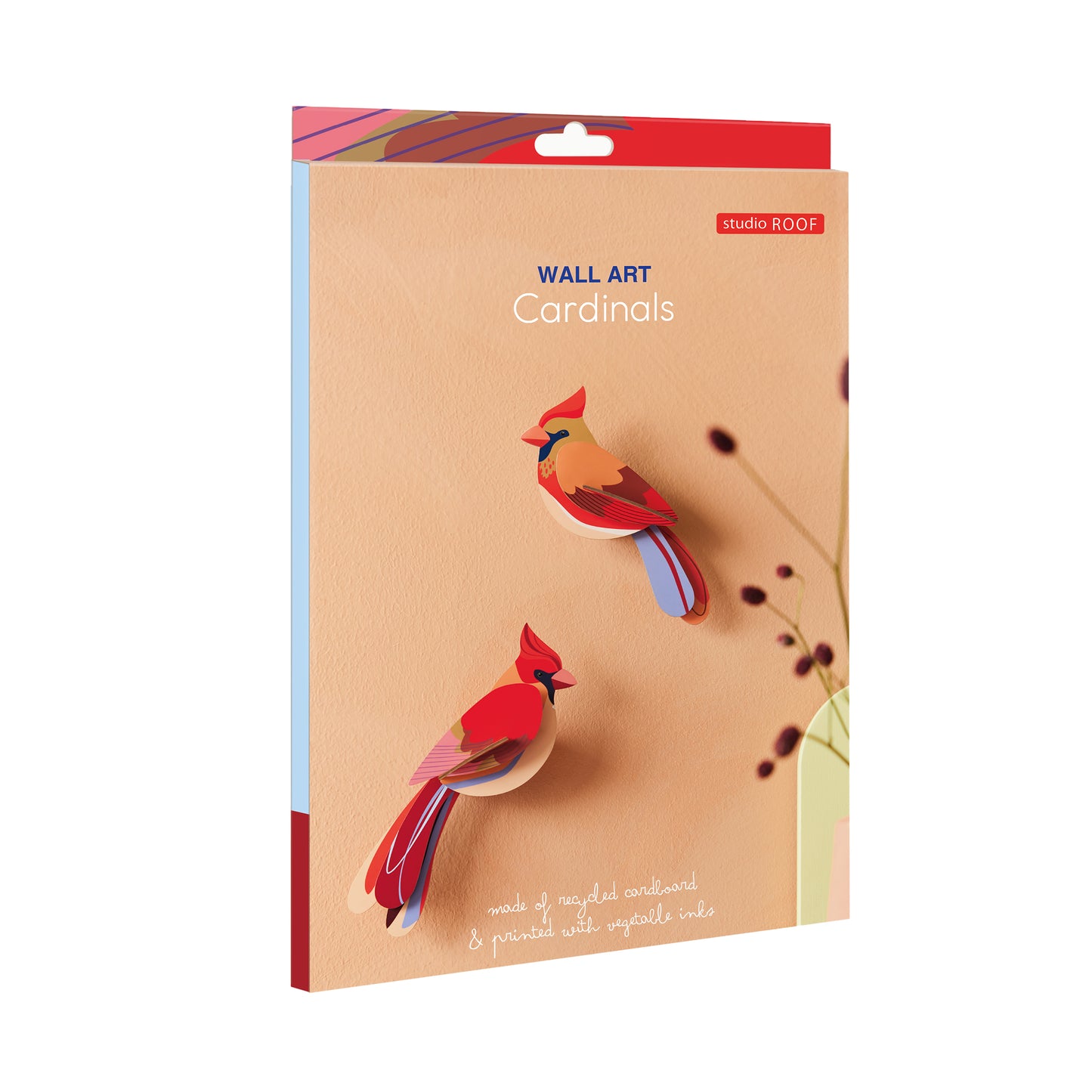 Studio Roof Wall Art Garden Birds (B6) Cardinals