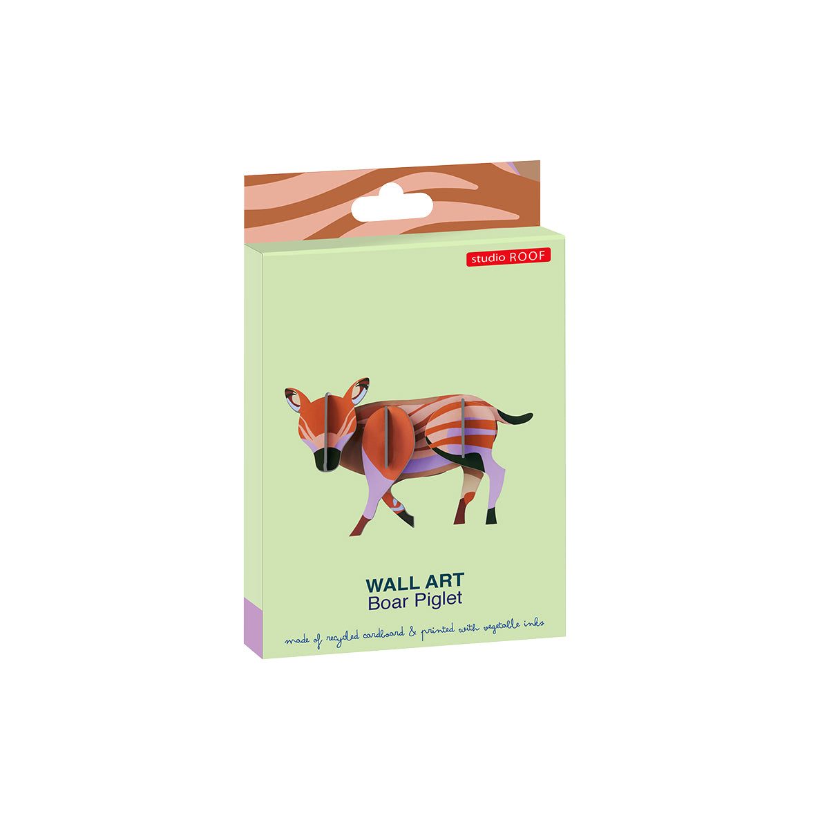 Studio Roof Wall Art Jungle Animals (B7) Boar Piglet