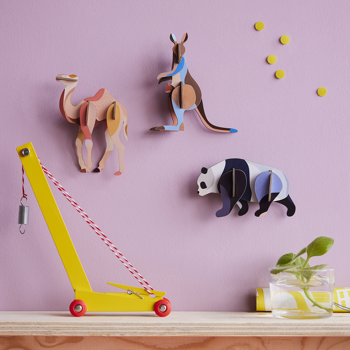 Studio Roof Wall Art Jungle Animals (B7) Camel