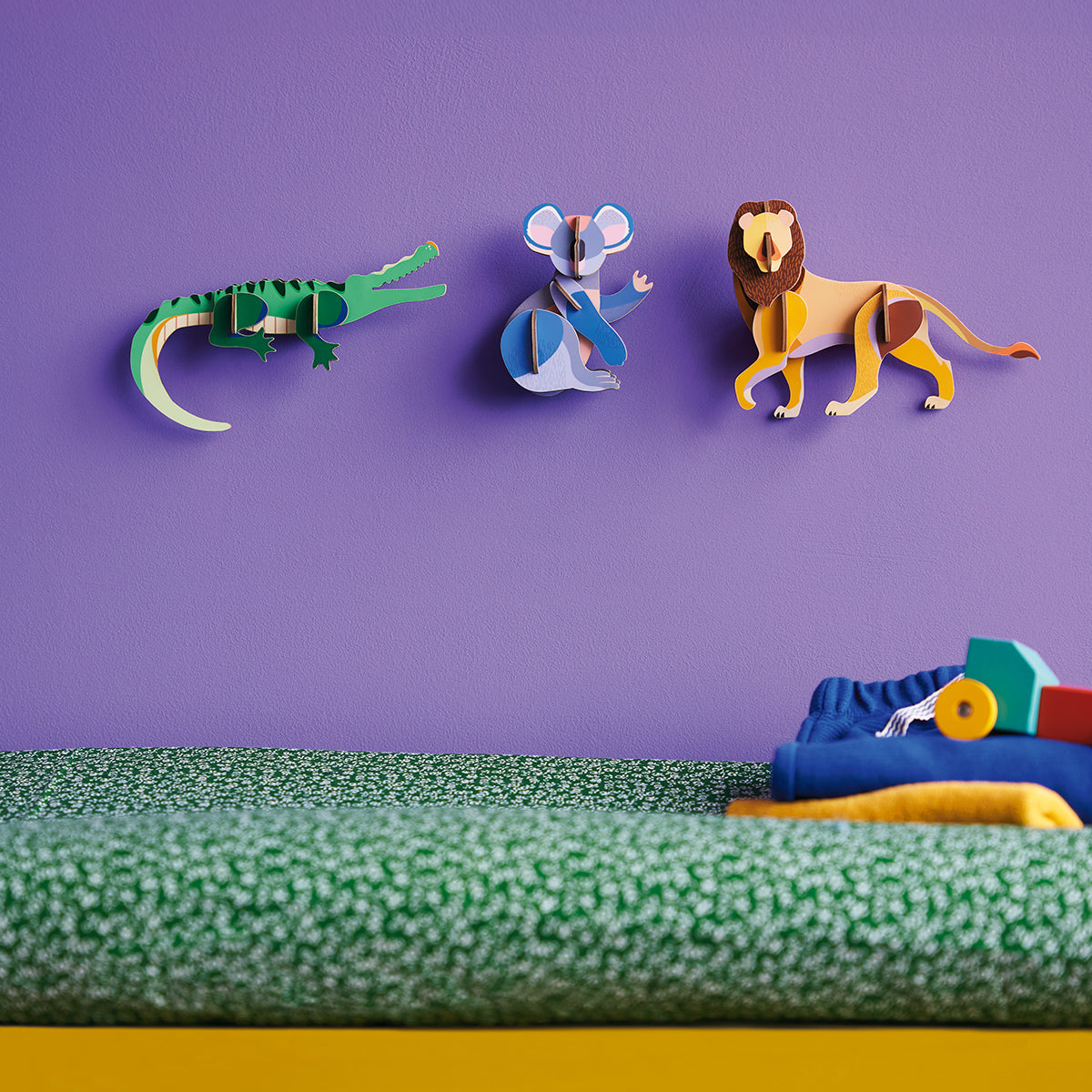 Studio Roof Wall Art Jungle Animals (B7) Crocodile