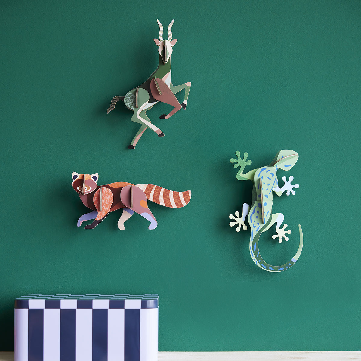 Studio Roof Wall Art Jungle Animals (B7) Red Panda