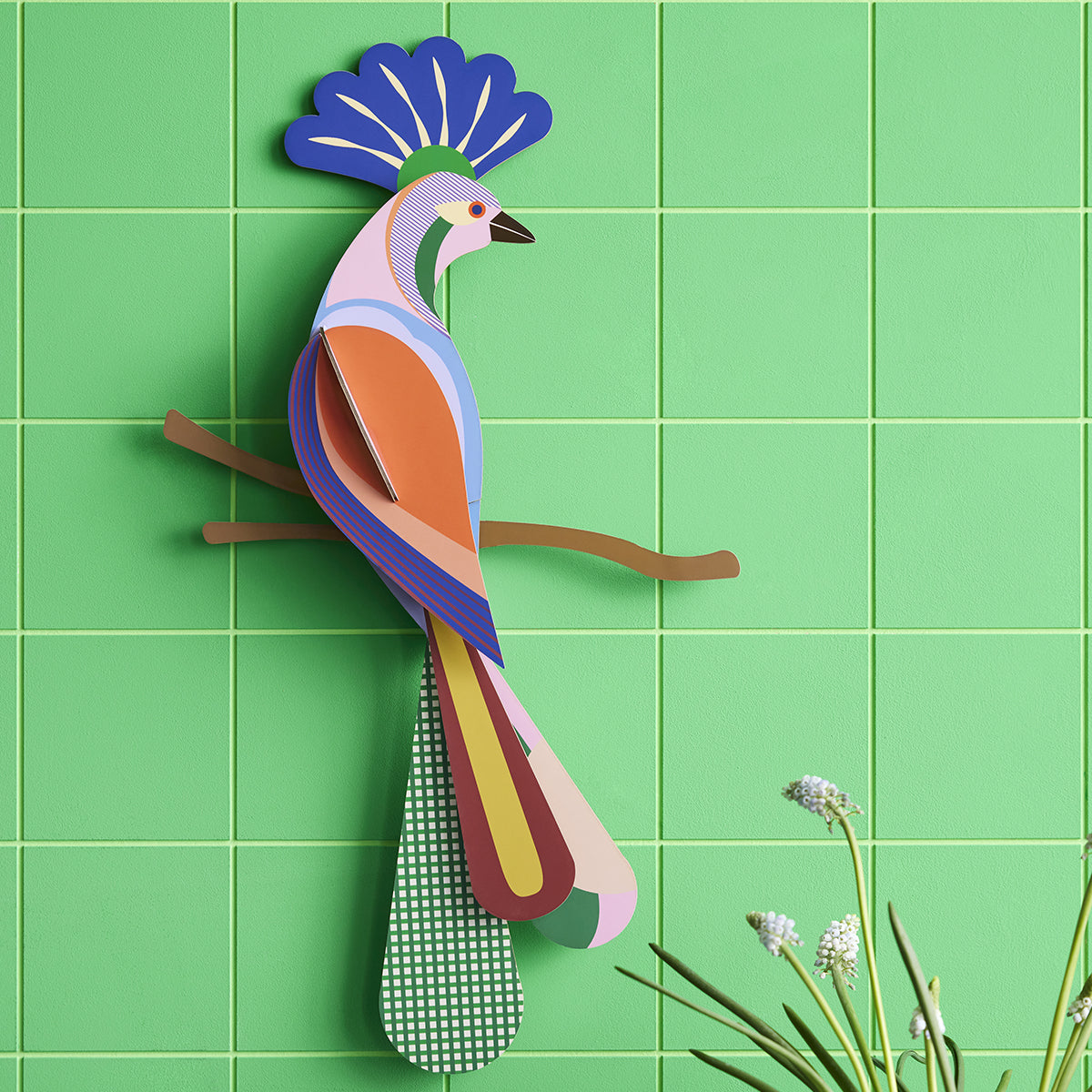 Studio Roof Wall Art Paradise Birds (B4) Tinjil