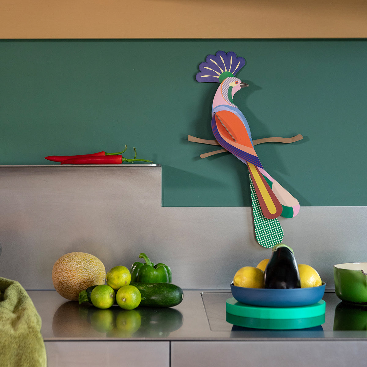 Studio Roof Wall Art Paradise Birds (B4) Tinjil