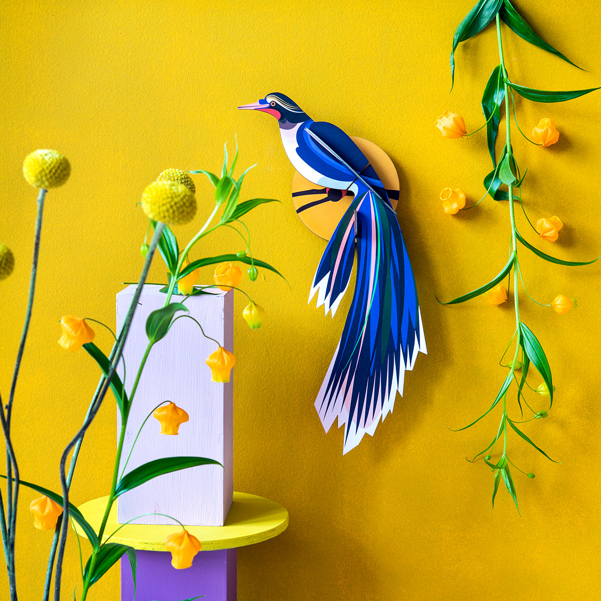 Studio Roof Wall Art Paradise Birds (B5) Flores