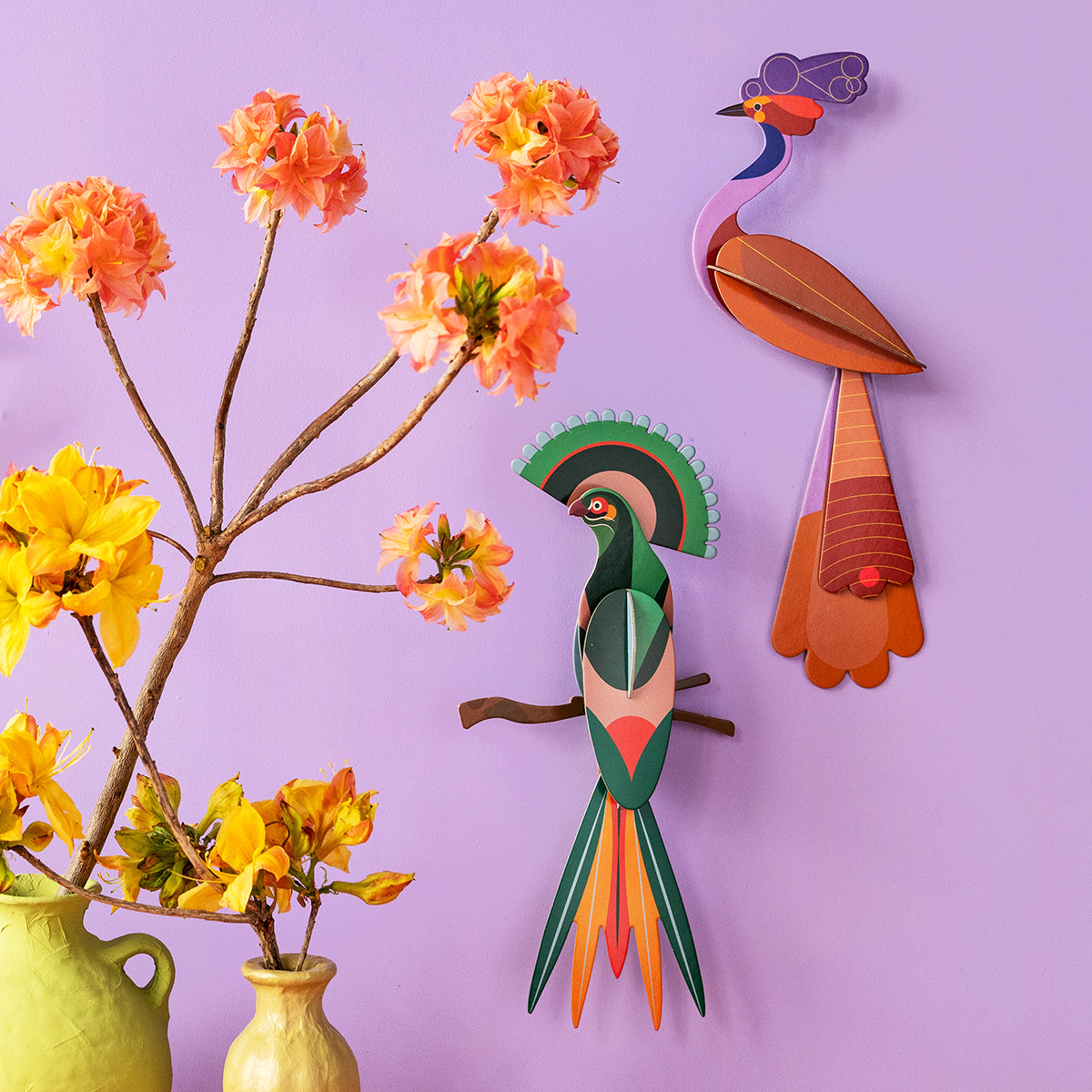 Studio Roof Wall Art Paradise Birds (B5) Gili