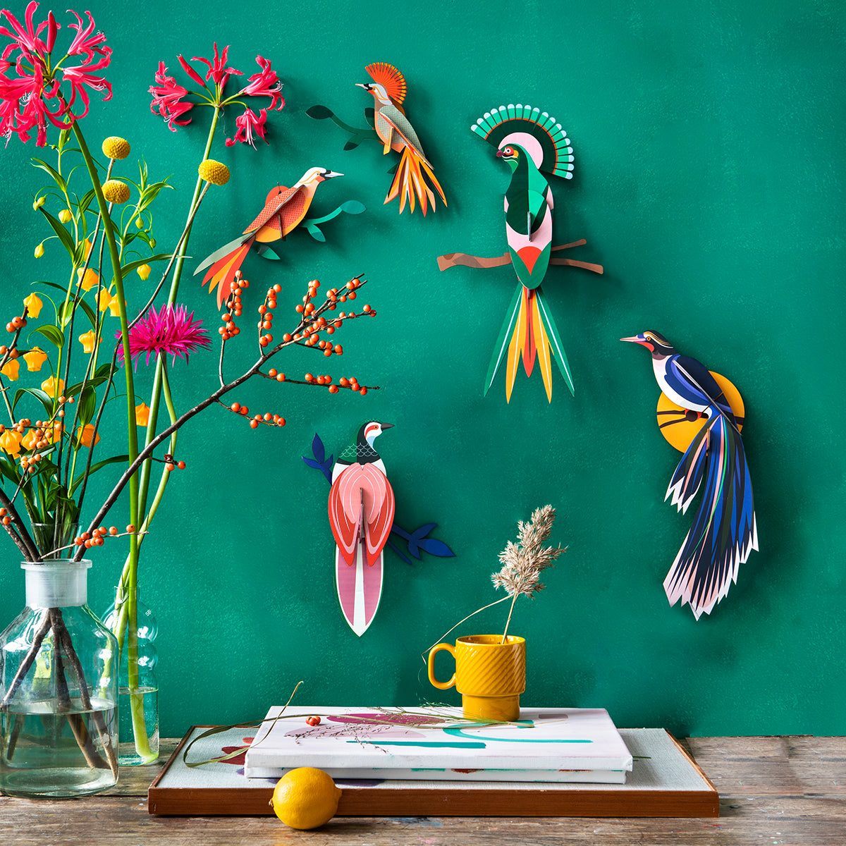 Studio Roof Wall Art Paradise Birds (B5) Gili