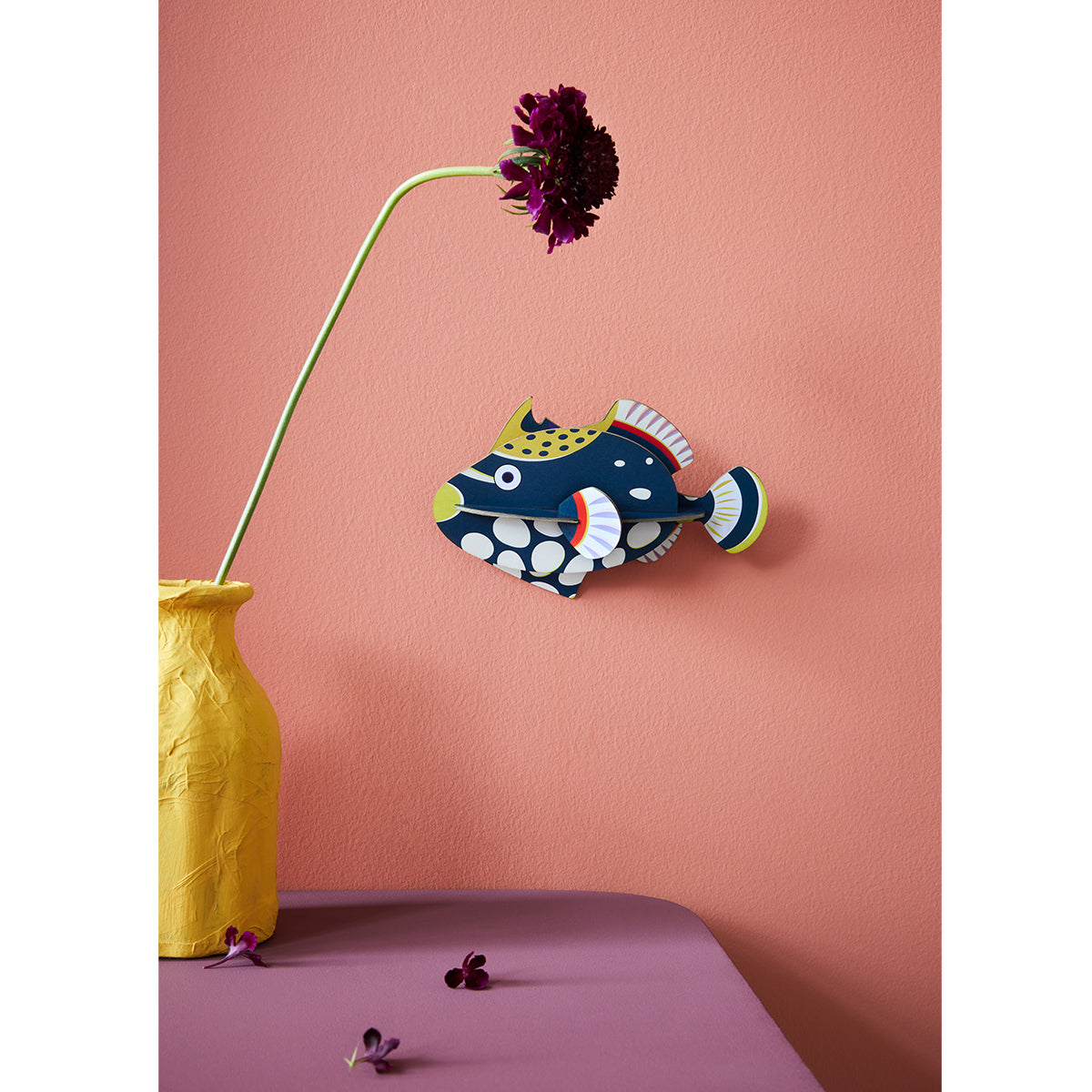 Studio Roof Wall Art Sea Creatures (B7) Clown Triggerfish