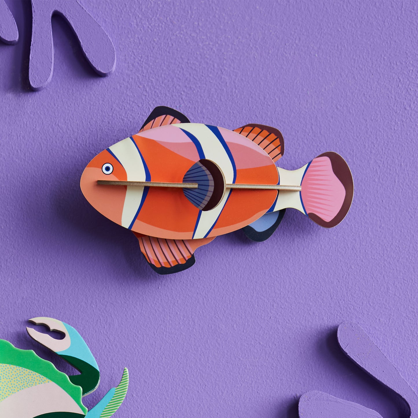 Studio Roof Wall Art Sea Creatures (B7) Clownfish
