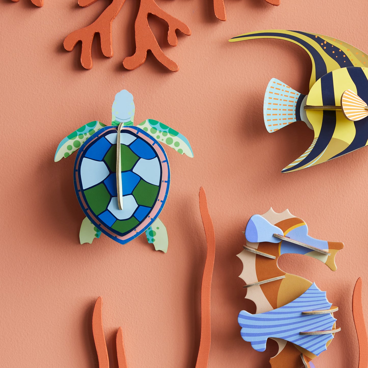 Studio Roof Wall Art Sea Creatures (B7) Sea Turtle