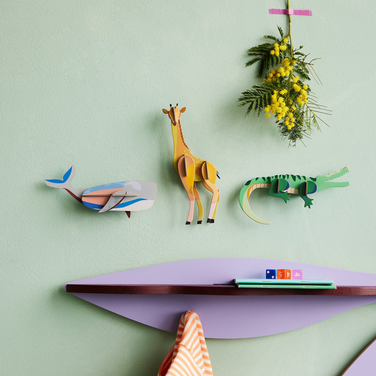 Studio Roof Wall Art Sea Creatures (B7) Whale