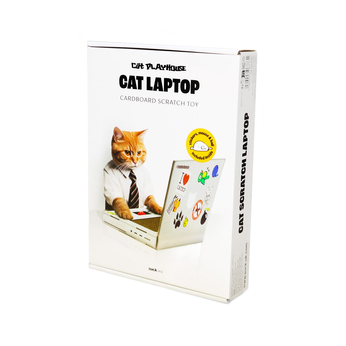 Suck UK Cat Playhouse Scratch Laptop