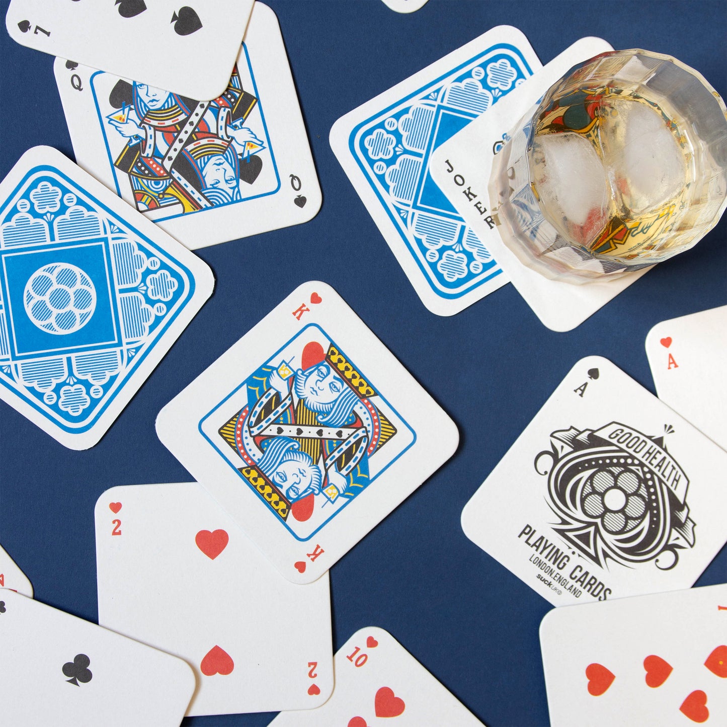 Suck UK Playing Card Drink Mats