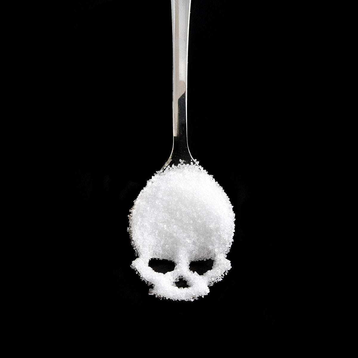 Suck UK Skull Sugar Spoon Silver