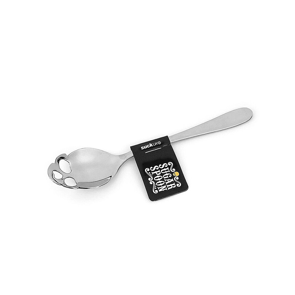 Suck UK Skull Sugar Spoon Silver