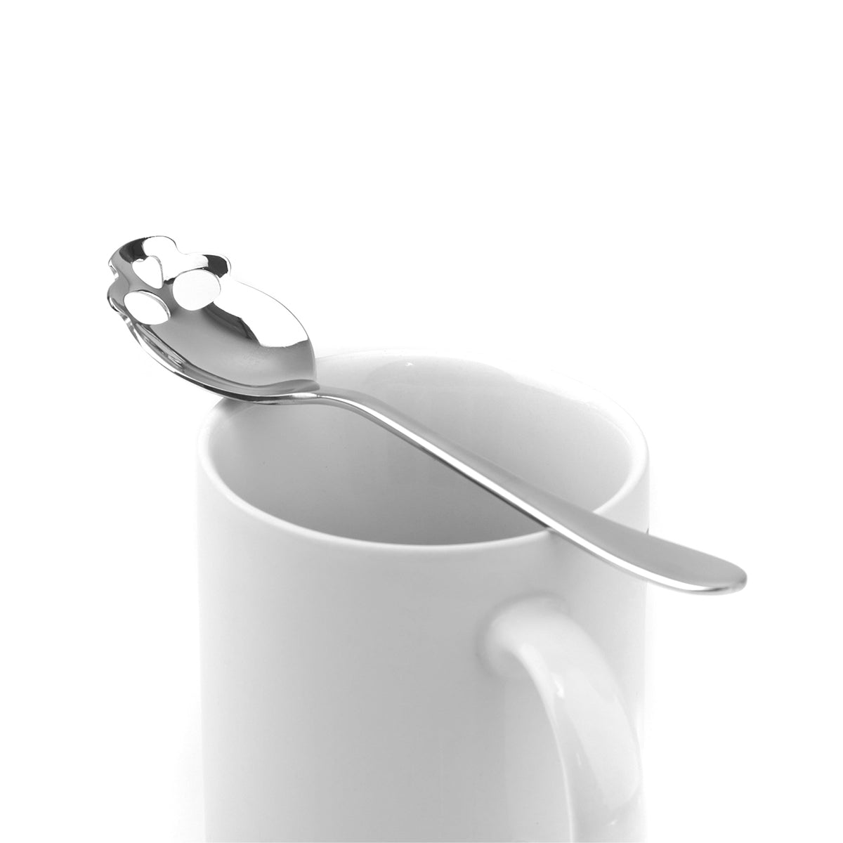 Suck UK Skull Sugar Spoon Silver