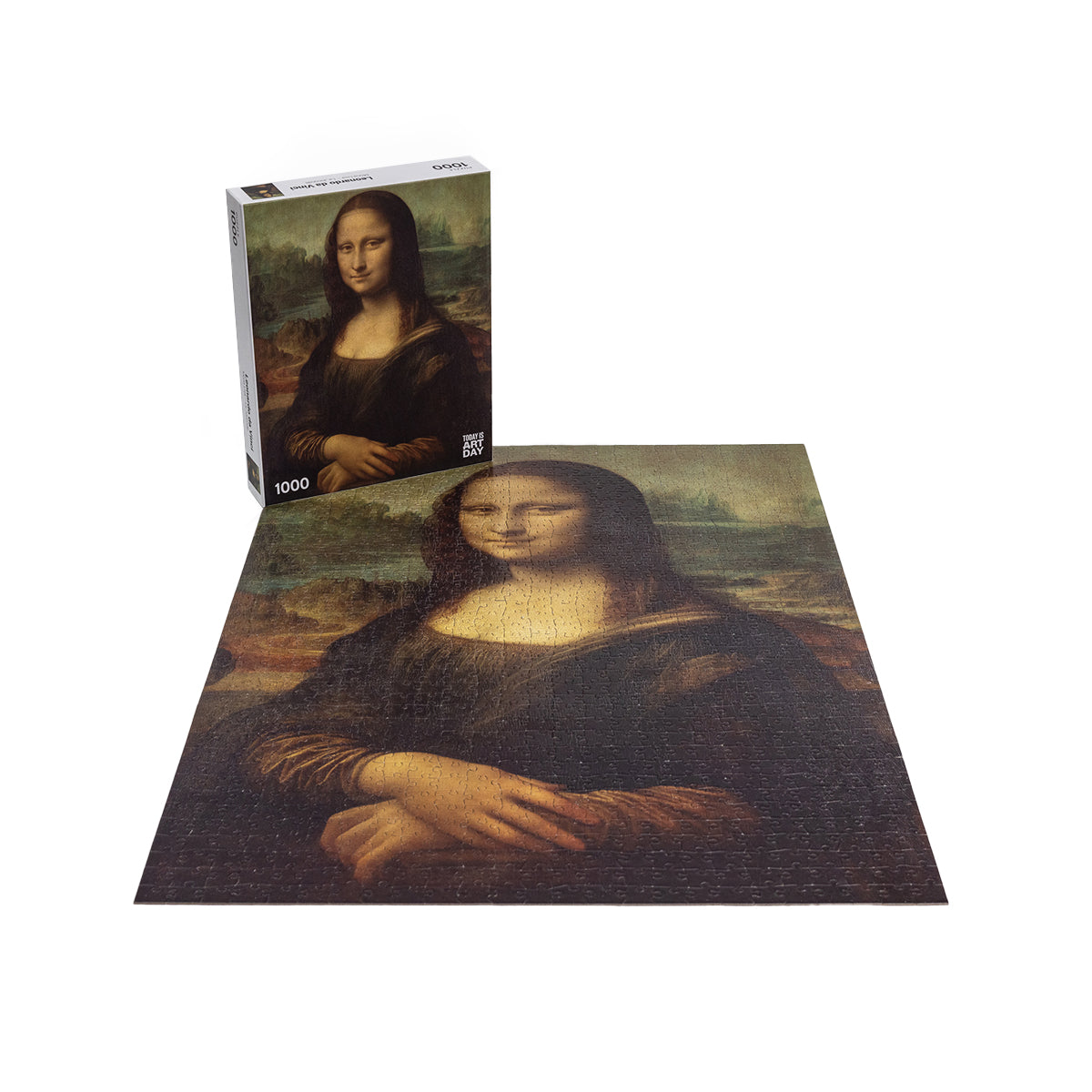 Today Is Art Day Art Puzzle Leonardo Da Vinci Mona Lisa